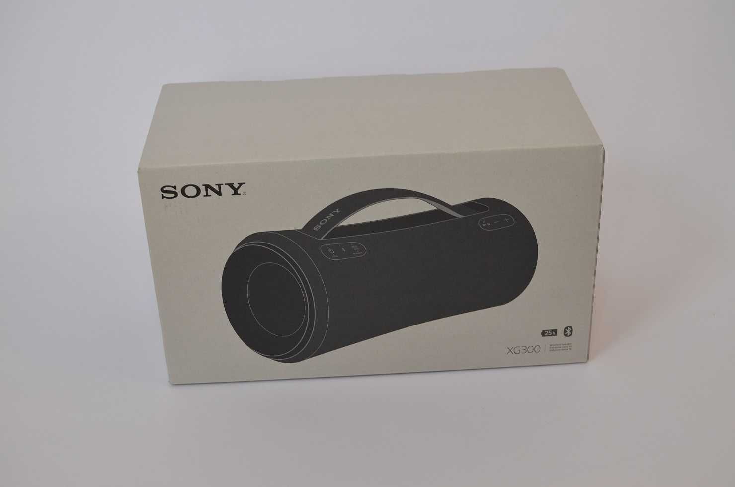 Głośnik mobilny Sony SRS-XG300 NOWY czarny + słuchawki Sony