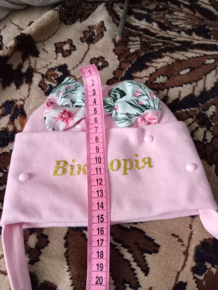 Шапочка для дівчинки