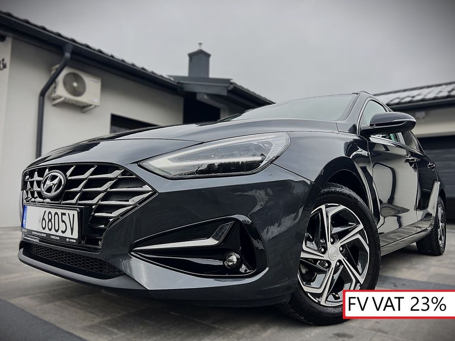 Hyundai I30 1.5*DPI*160KM*38tyś*Kamera*LED*ASO*SalonPL*APP*Gwarancja*VAT23%*