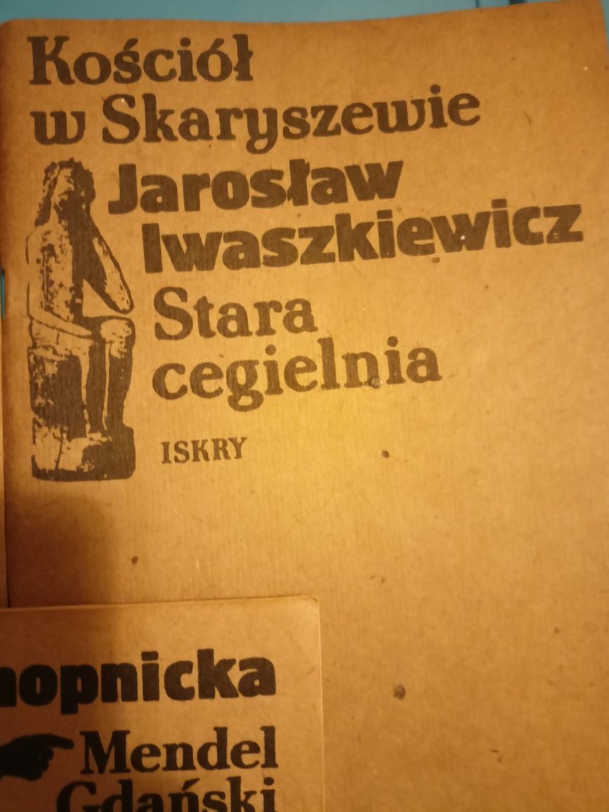 Wydawnictwo Iskry Iwaszkiewicz Konopnicka lektury książki PRL vintage