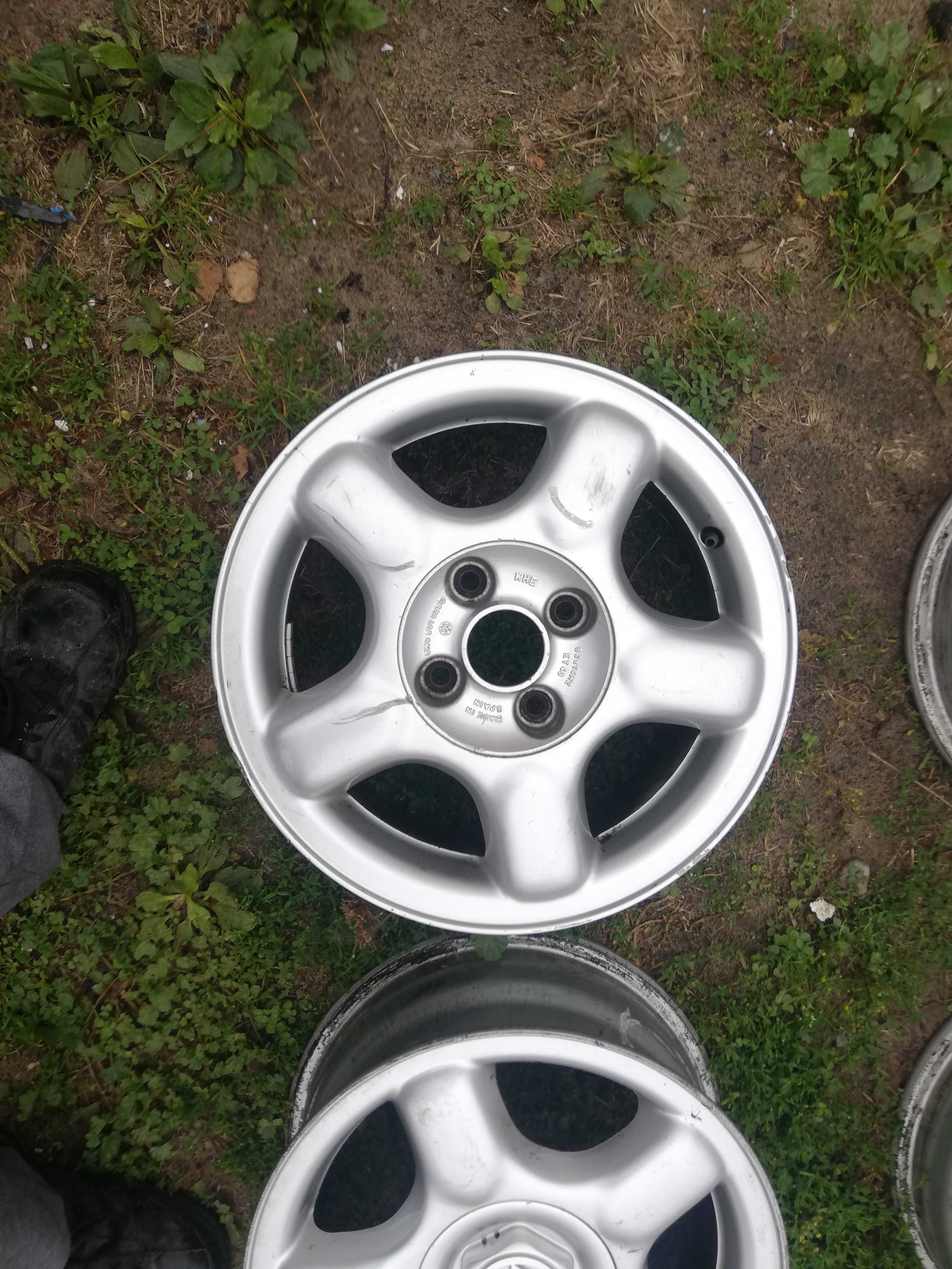 alu felgi vw 4x100 r14 oryginał okazja aluminiowe