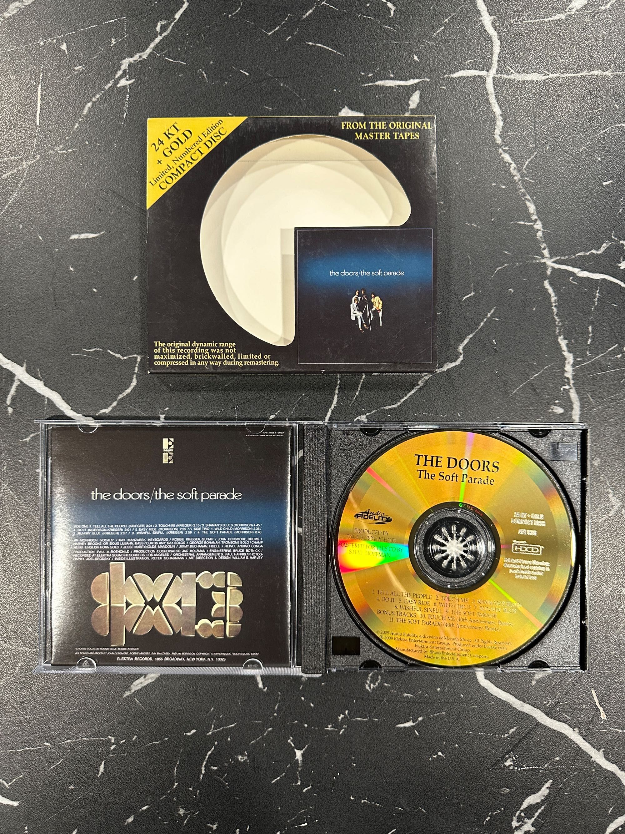 The Doors ‎– The Soft Parade (24k Gold CD Disc)