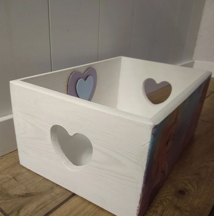 Skrzynka kufer dekoracja decoupage