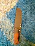 Solidny nóż stal nc11lv bushcraft/survival – full tang + pochwa