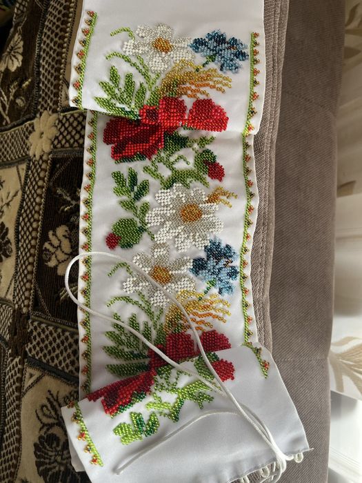 Вишитий пояс корсет