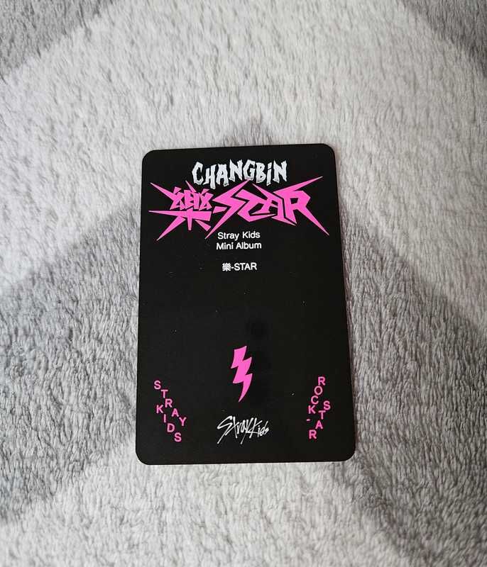 Changbin/ karta/ album Rock-Star/ Stray Kids