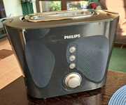 Toster czarny PHILIPS HD2630 używany,  stan dobry