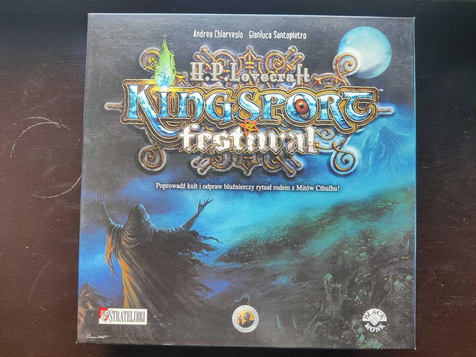Nieużywana Gra planszowa Kingsport Festival Lovecraft Cthulhu