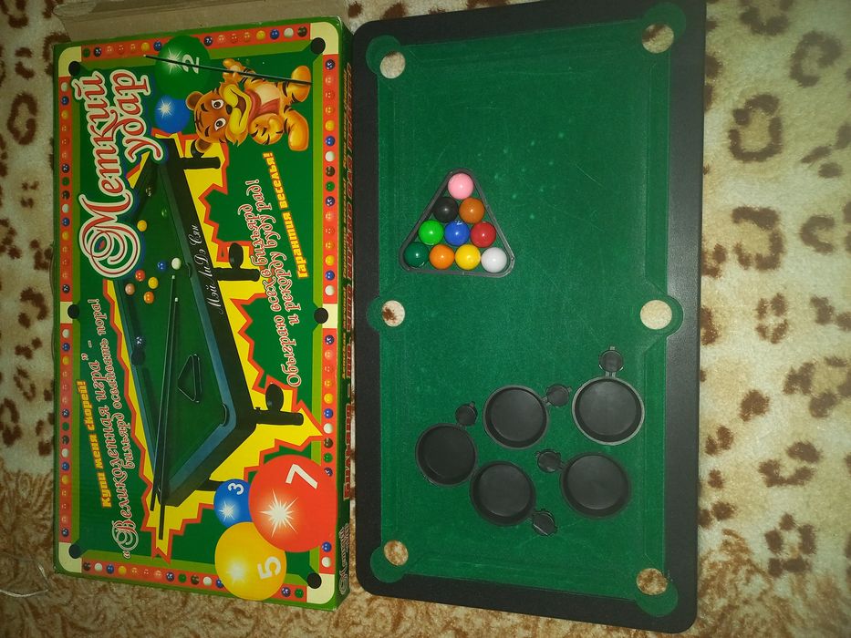 Продам детский бильярд