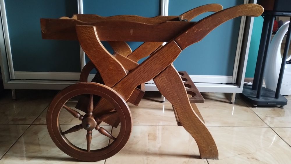 Barek na kółkach taczka