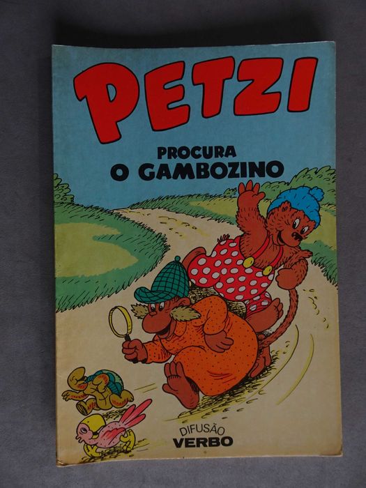 Livro Verbo - Petzi procura o Gambozino
