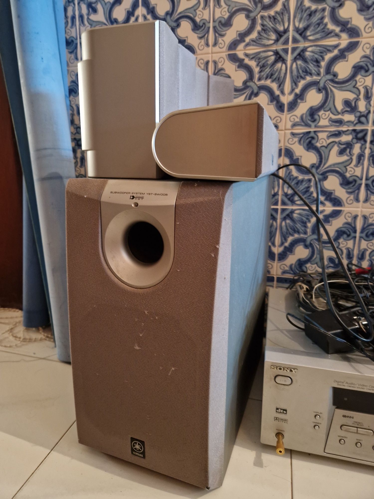 Sistema de som surrond Sony