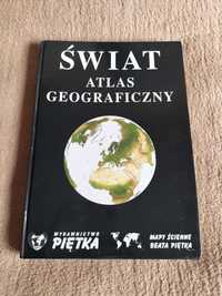 ŚWIAT - atlas geograficzny wydawnictwo Piętka.