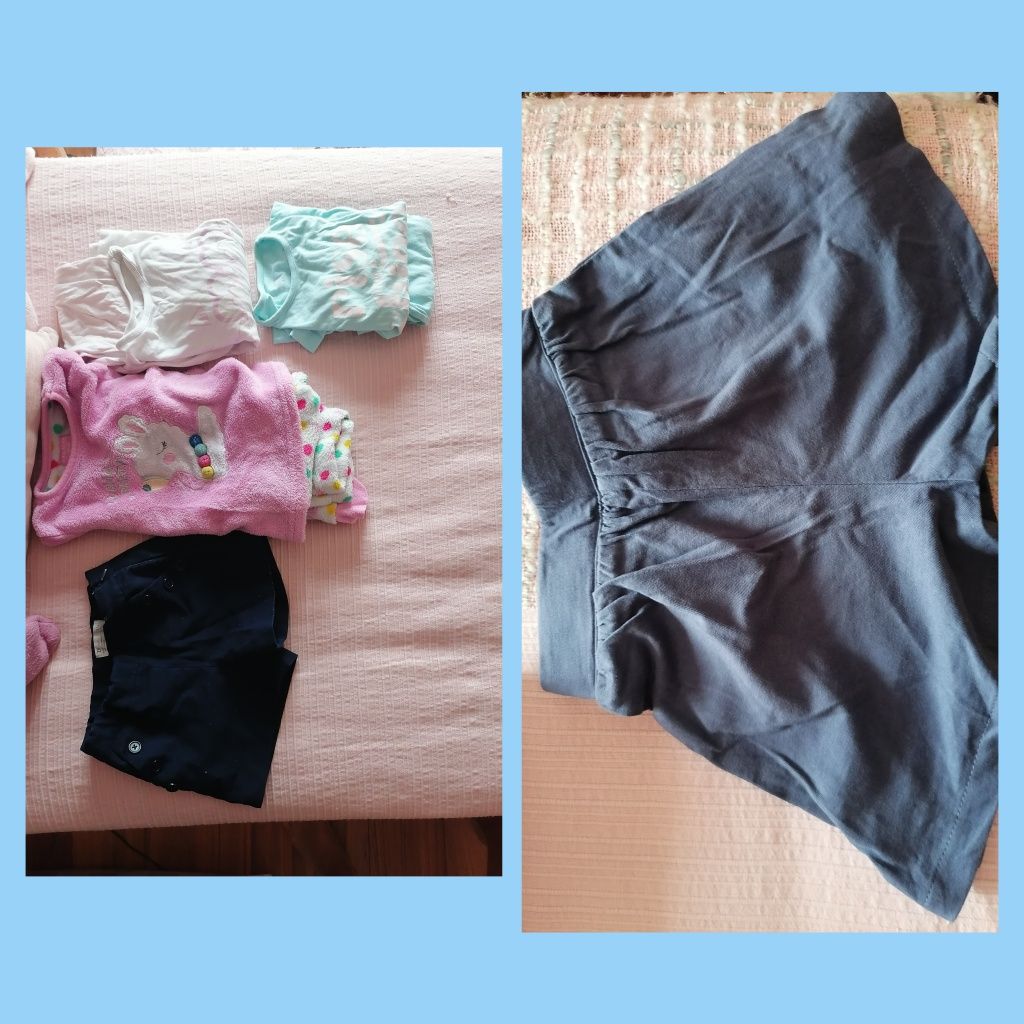 Roupa variada para menina 3-4 Anos