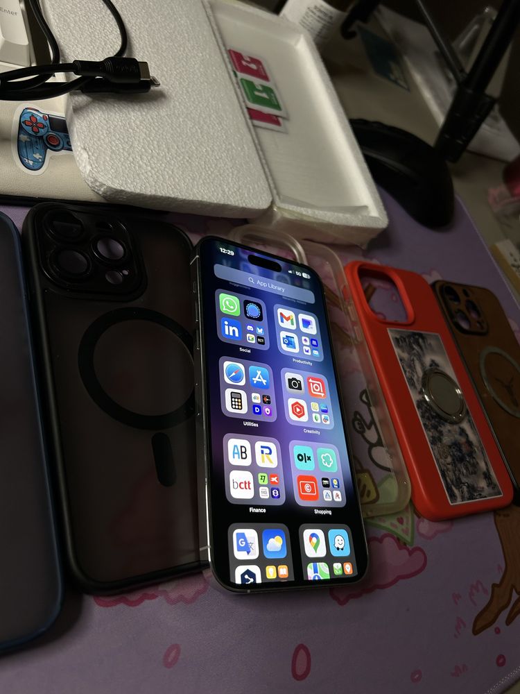 apenas 600 este sábado iPhone 14 ProMax 128GB120hzApple condição ideal