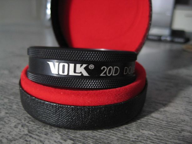 Линза V20LC, Volk Optical  для бинокулярной непрямой офтальмоскопии .