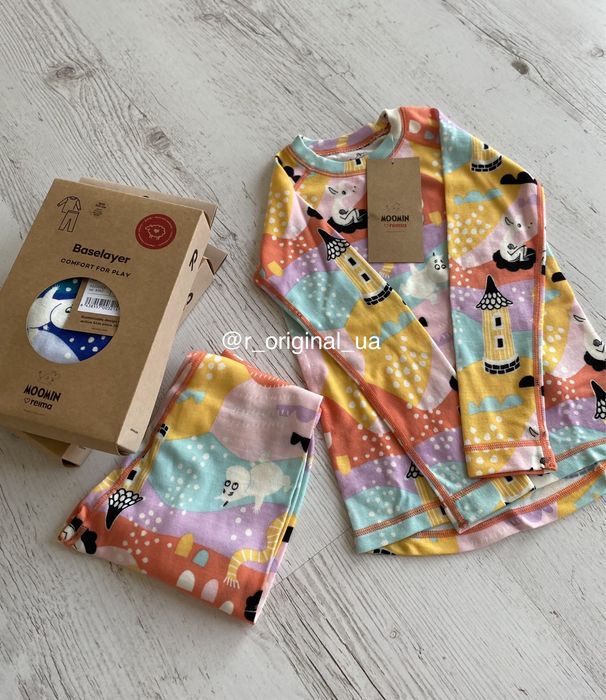 Вовняна термобілизна Reima Moomin Trivsam 3 кольори