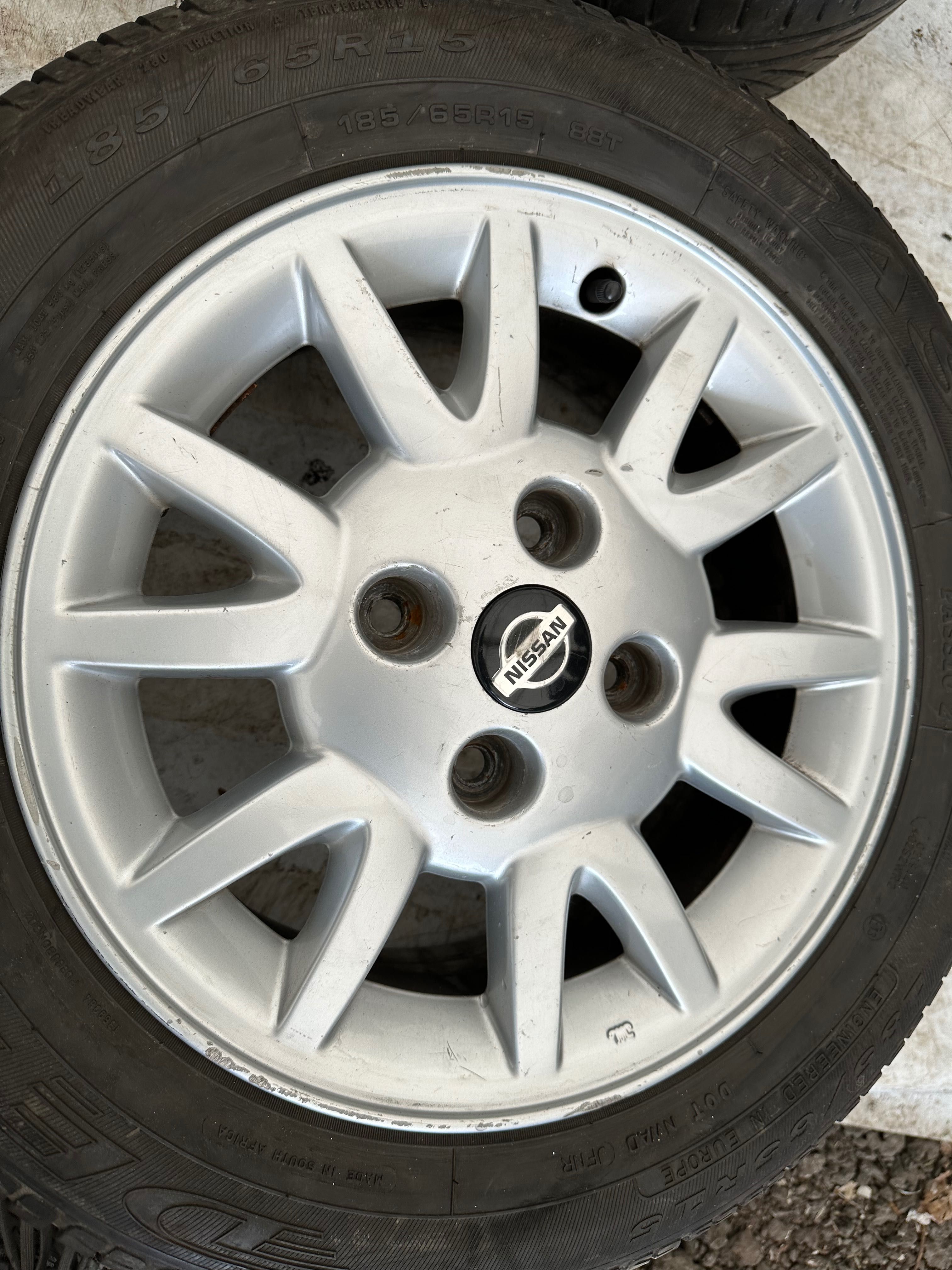 Felgi aluminiowe NISSAN ALMERA 15 4x114,3 bez opon