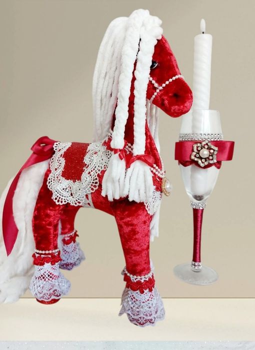 Кінь іграшка ручної роботи
