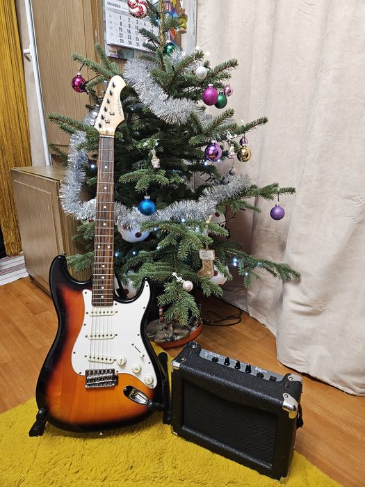 Gitara elektryczna Aria dobrej jakości