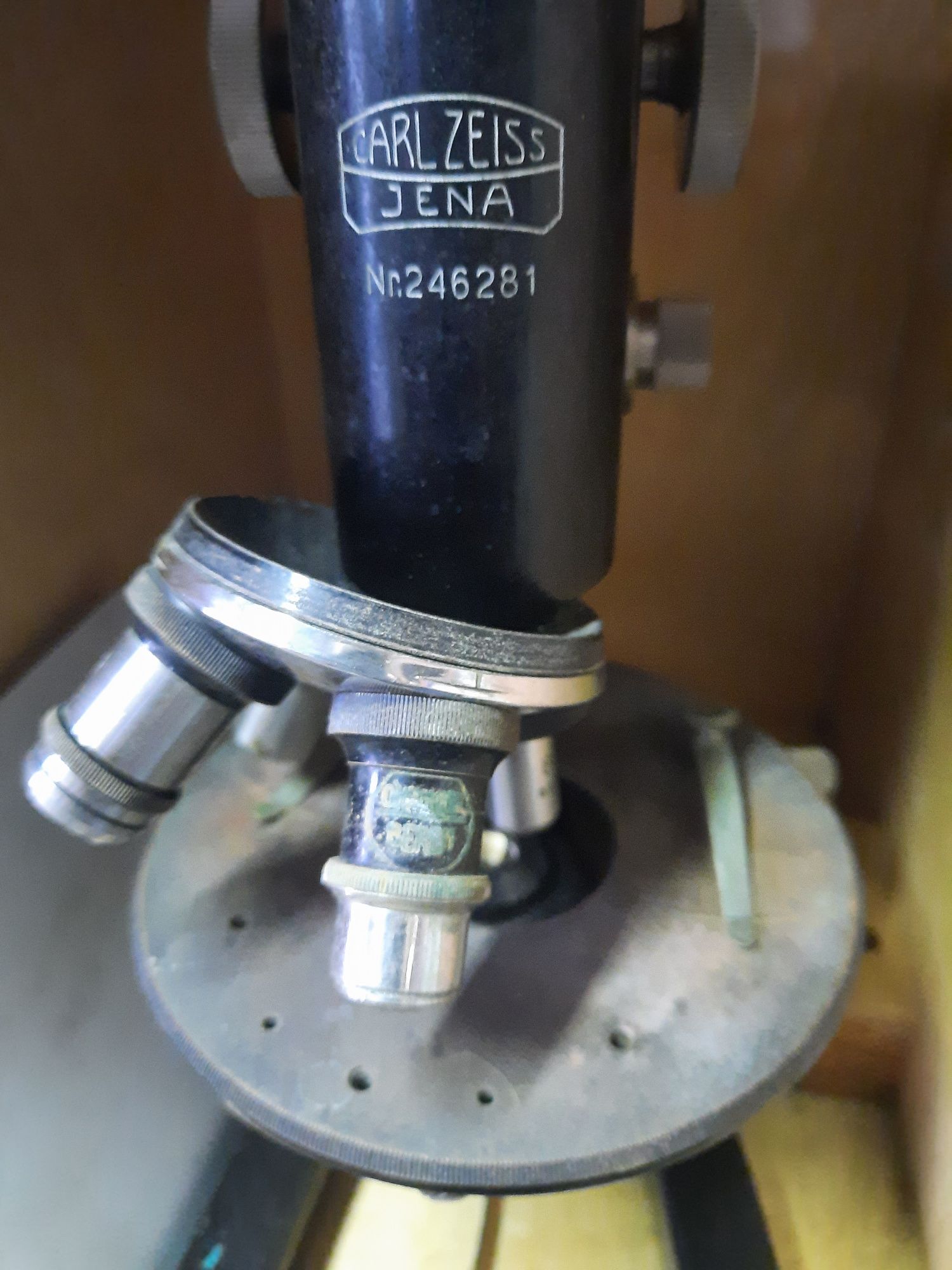 Microscopio vintage Car Zeiss