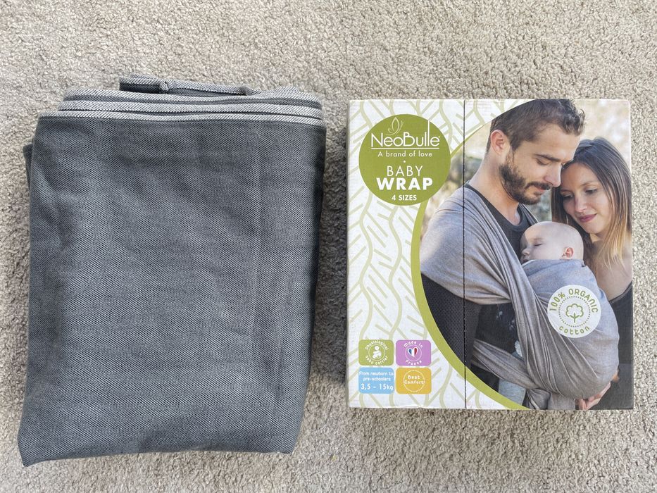 Pano tecido Porta-Bebés Neobulle - Excelente Estado