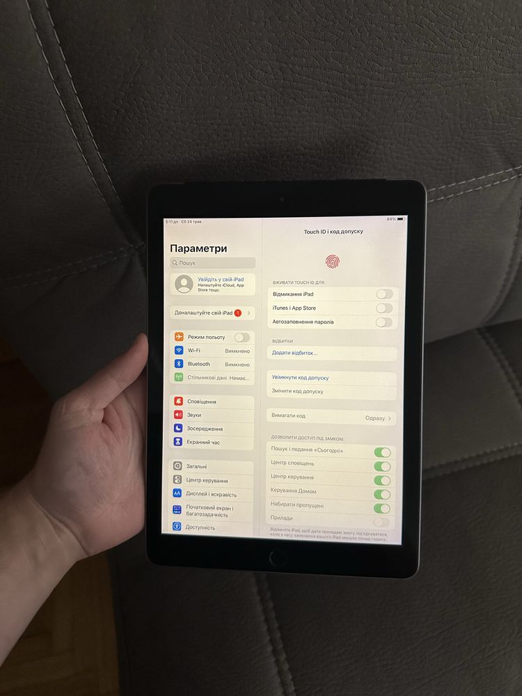 iPad 5 Gen 32Gb LTE 4G Wi-Fi Apple Планшет Оригінал