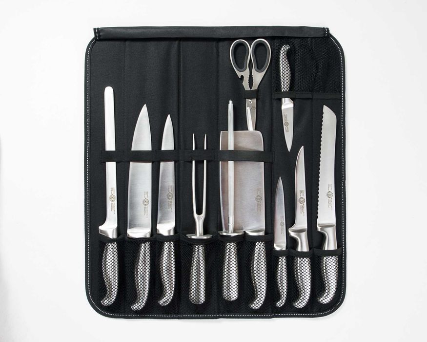 Zestaw noży noże kuchenne szefa kuchni 12 szt GGS Solingen komplet