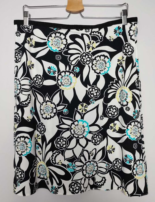 Spódnica w kwiaty bawełniana Florence Fred rozmiar 16