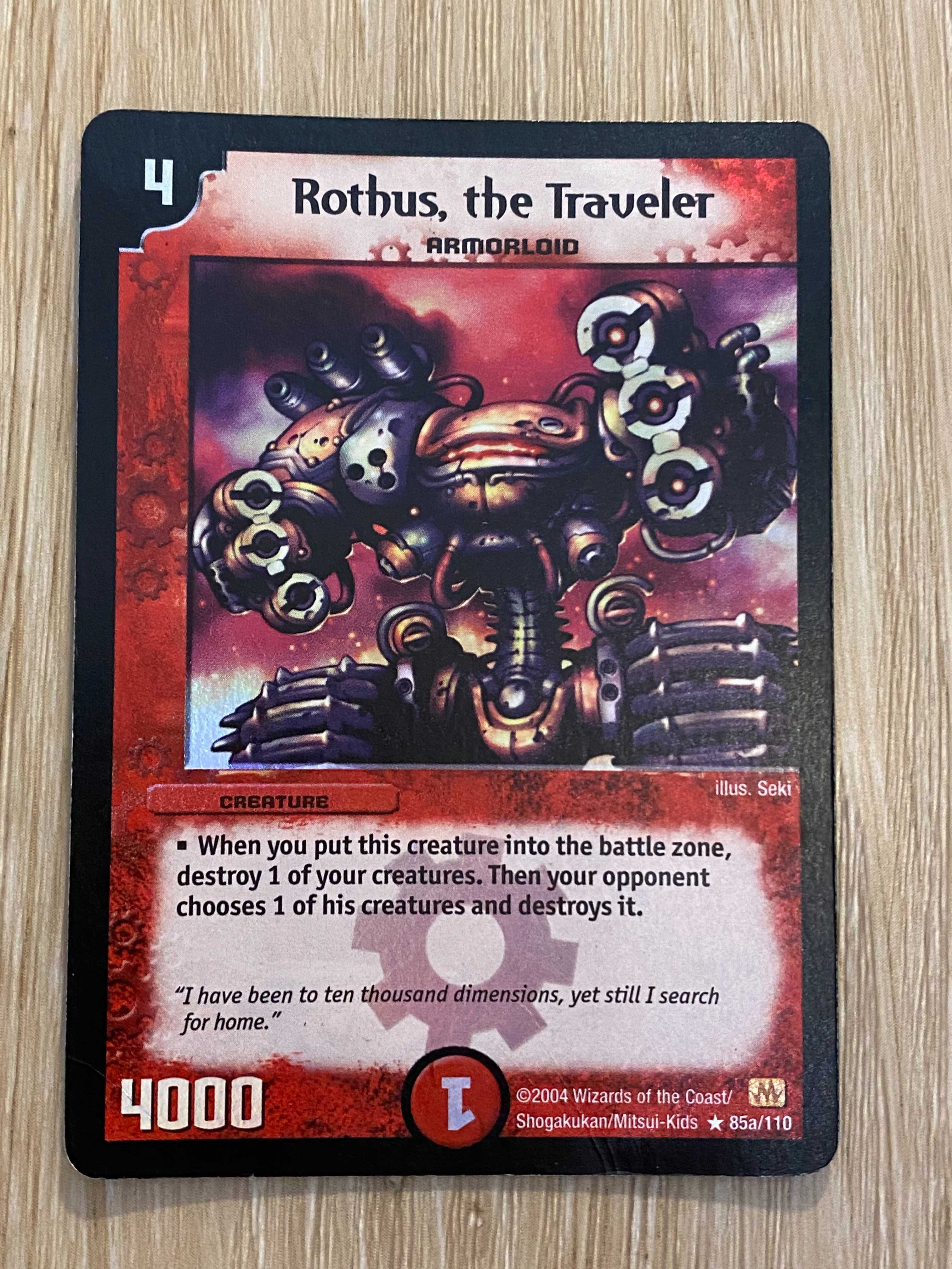 Duel Masters Rothus, the Traveler 85/11