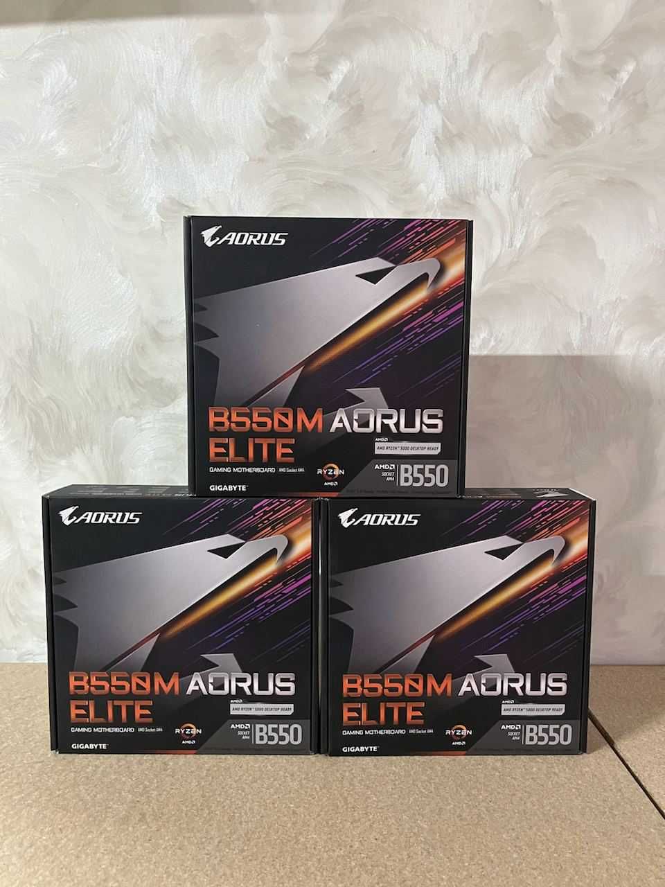 Материнська плата GIGABYTE B550M AORUS ELITE В наявності!