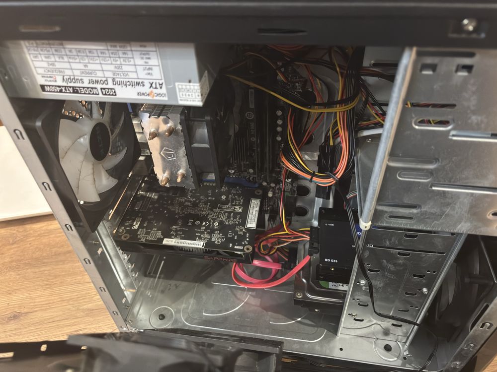 Продам ПК на базі xeon e5450+radeon rx550 4gb