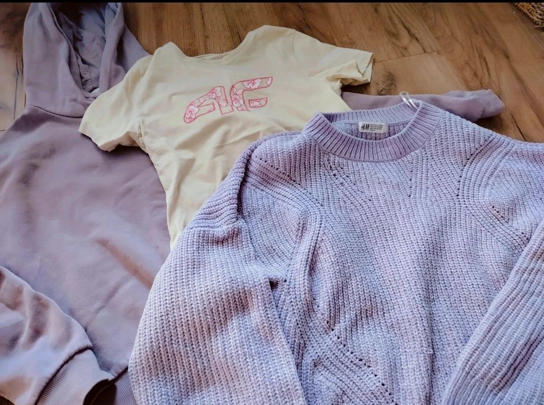 Paka ubrań paka ubrań 158/164
 bluza sweter thsirt