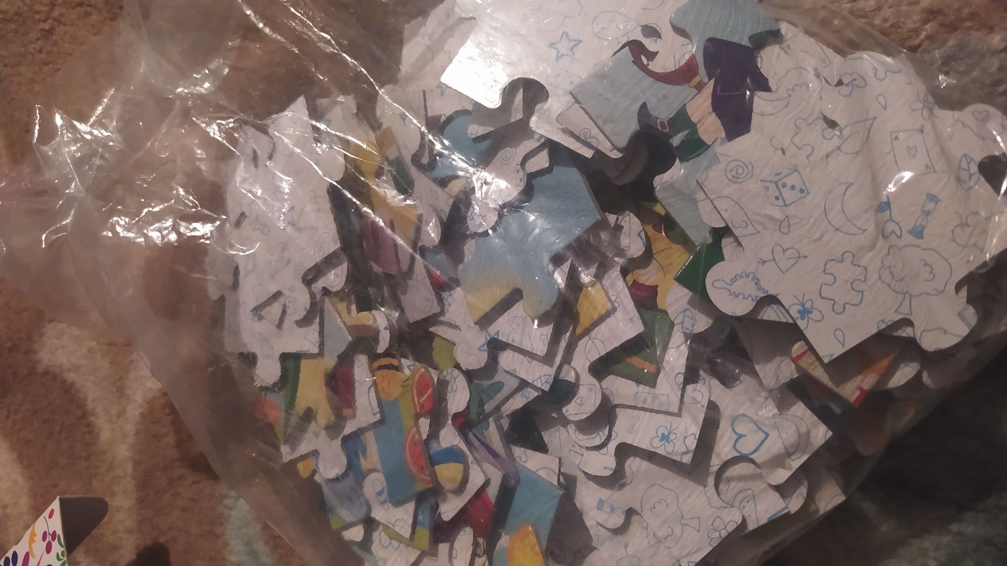 Zestaw puzzle i gra planszowa Bajka 5+
