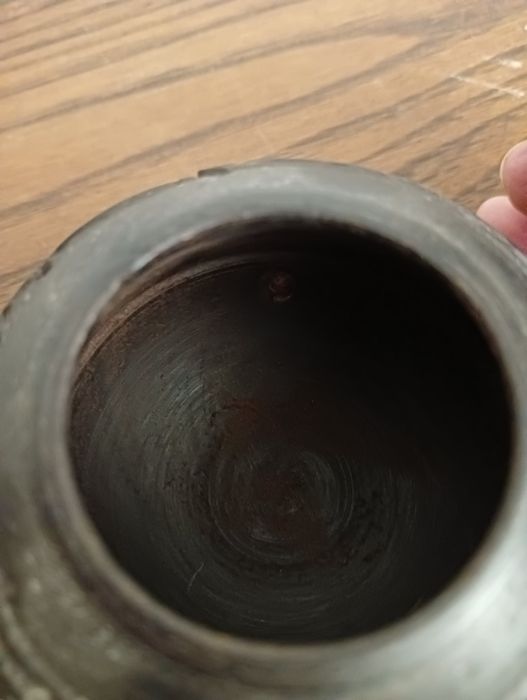 Açucareiro em madeira escura

- Desi