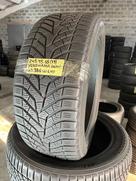 GS986 Зимові шини 245/45r18 Yokohama BluEarthWinter V905  комплект р18