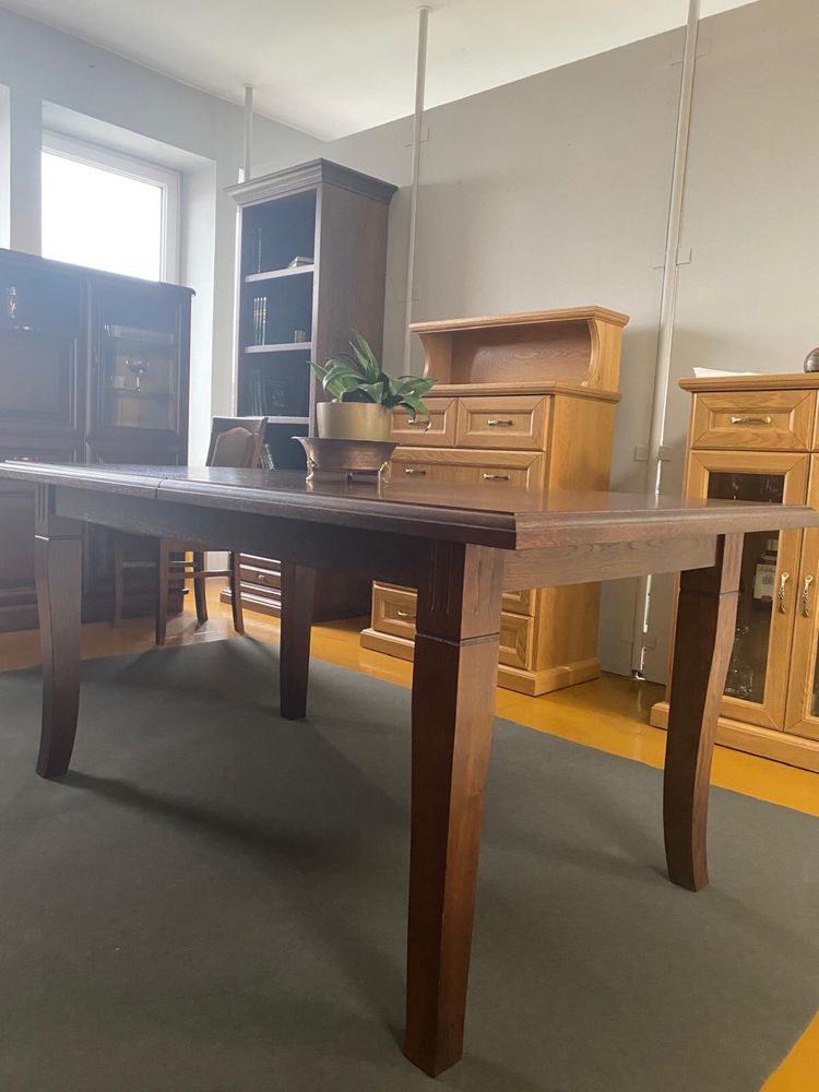 Stół dębowy rozsuwany dl 160szer/szerokość 90cm/wkład 50cm