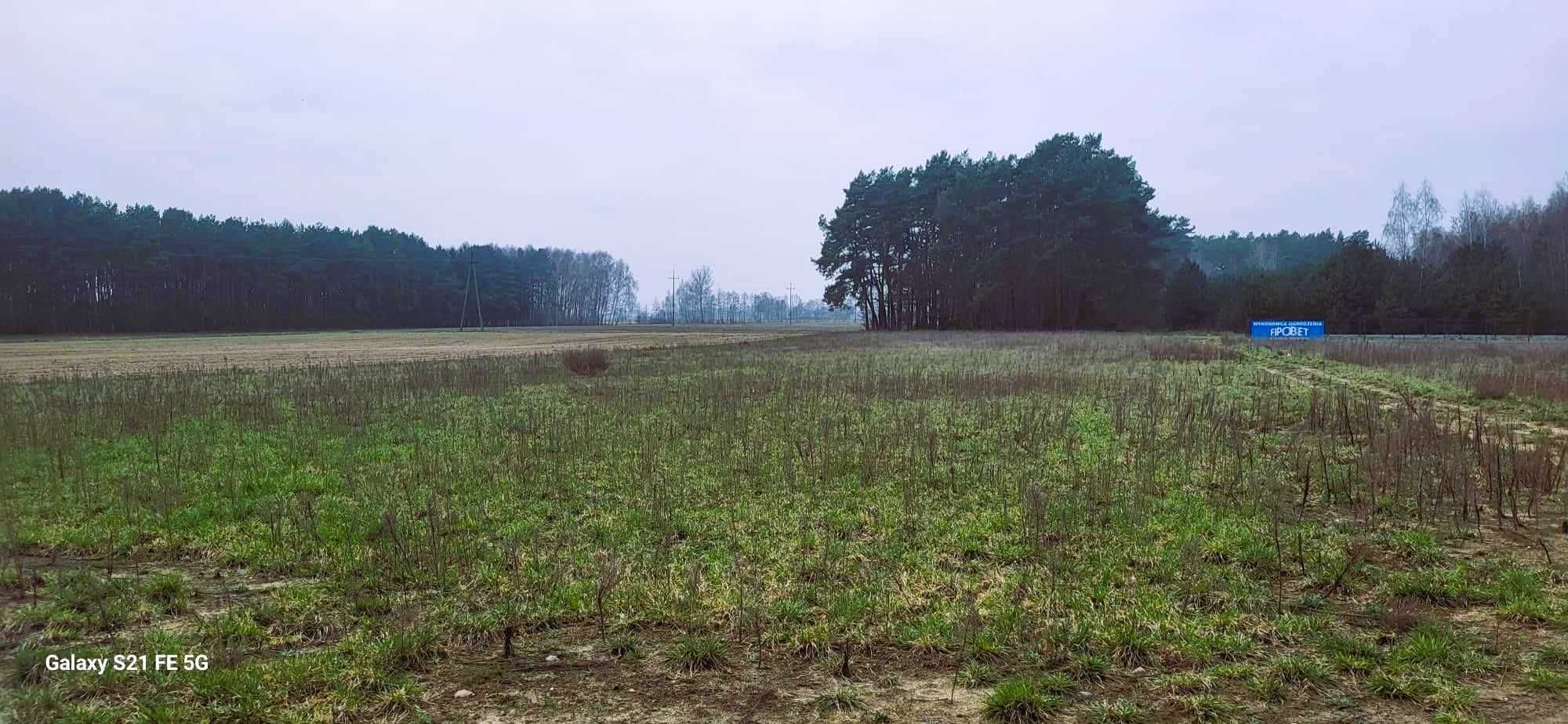 Działka rekreacyjna nad jeziorem koło Chodeczy