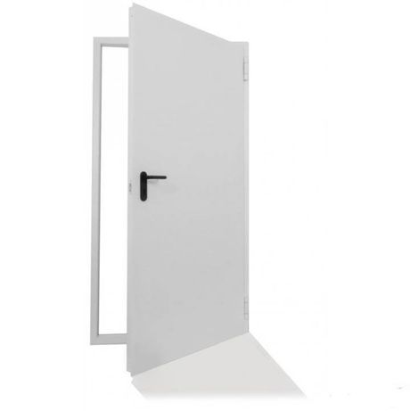 Drzwi Stalowe Techniczne Uniwersalne Metalowe Malowane rozmiar 110 cm