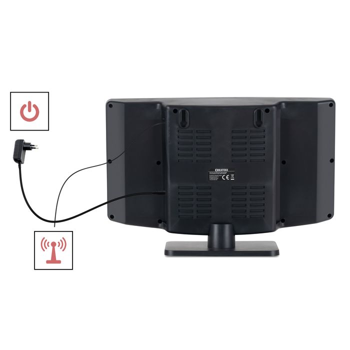 Beatfoxx MCD-60 wieża Bluetooth / USB / AUX / CD