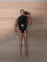 Figurka ACTION Man  operator  kamery z wbudowanym aparatem unikat 1998