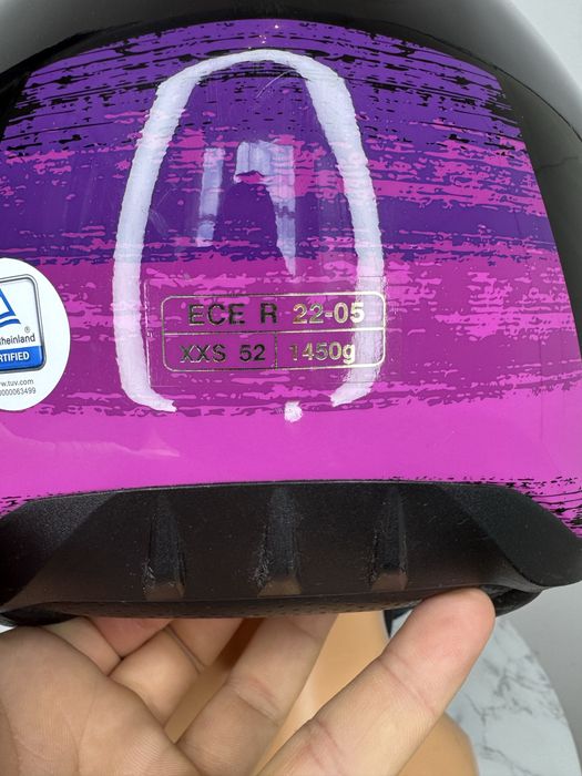 Damski Kask Motocyklowy Hjc XXS i70 Pink Agv Shoei Ls2 Shark Nolan