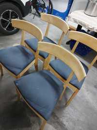 Krzesła drewniane 4x 80zl