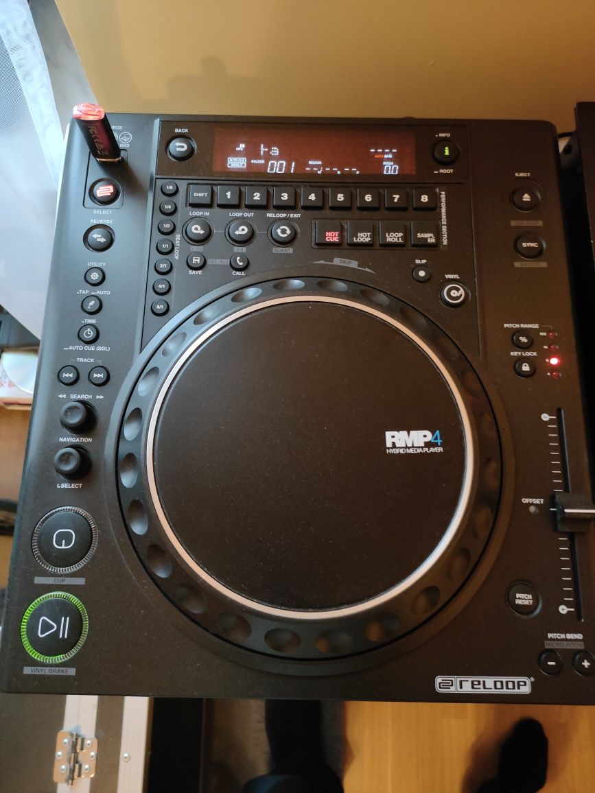 Konsola dj reloop 2 x rmp4 mikser RMX 40 USB