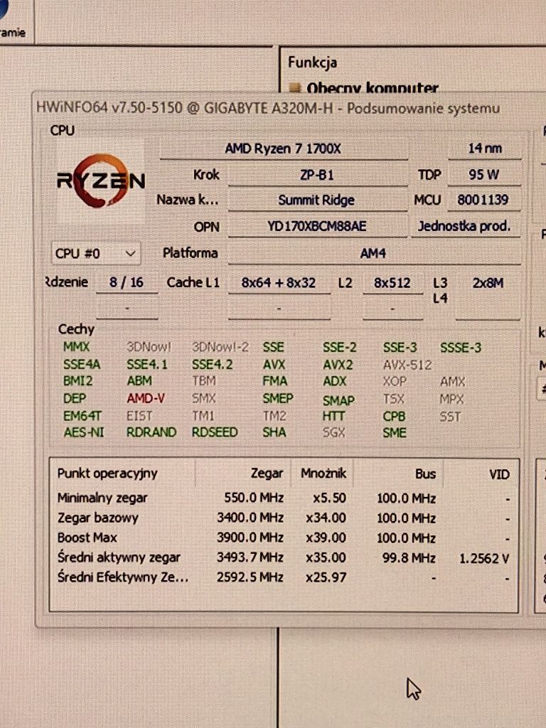Komputer gamingowy Ryzen 7, RX 570, SSD, Chieftec!