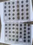 Moedas antigas de 5 centavos