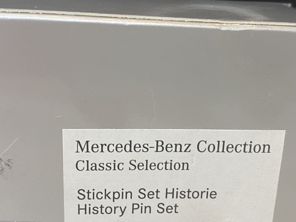 Pins de coleção História da Mercedes