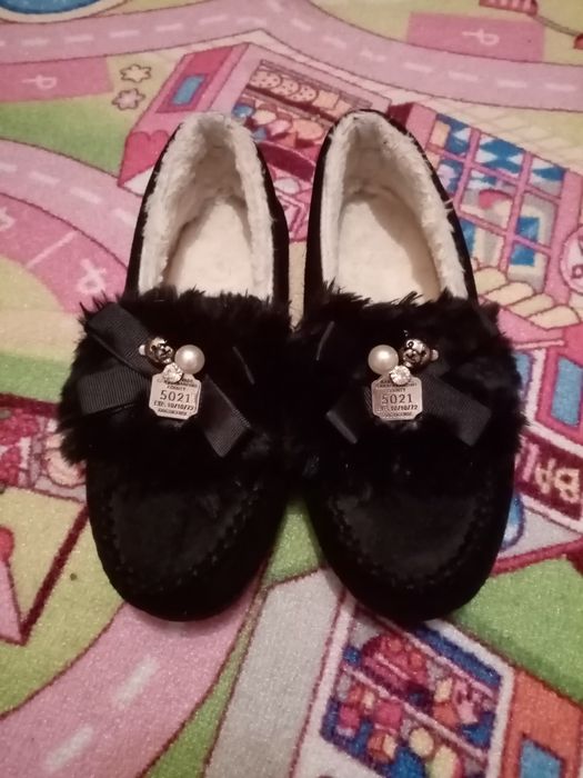 Слипоны балетки 37р. утеплённые мокасины