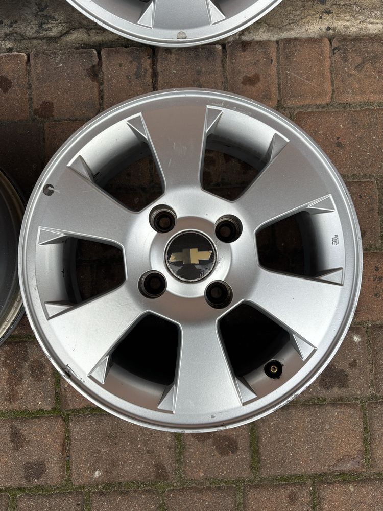 Komplet felg aluminiowych Chevrolet 4x114.3 15' wysyłka!