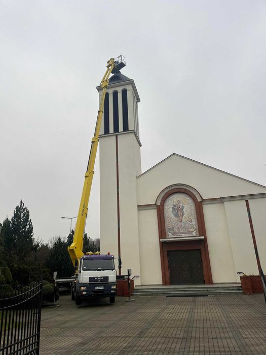 Wynajmę podnośnik koszowy 20m, 25m, 30m, 35m, 45m,